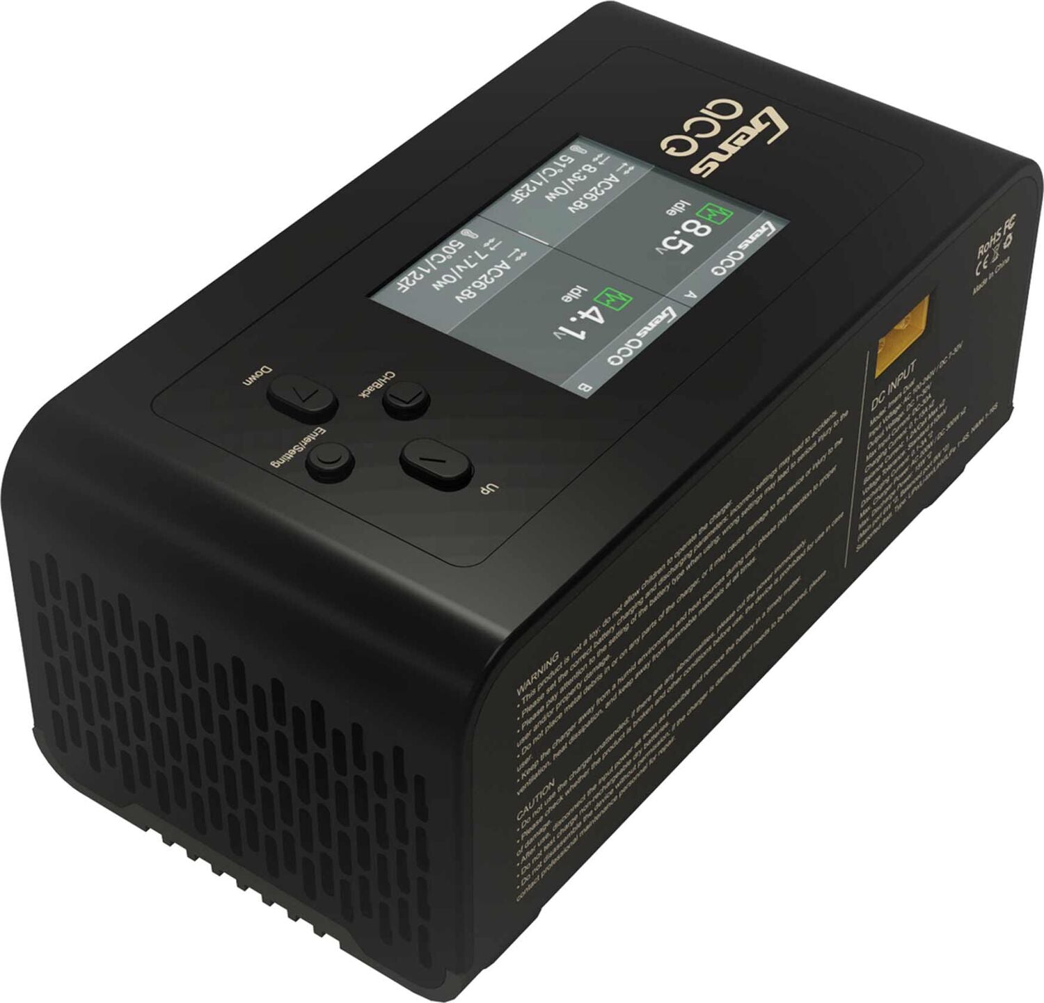 IMars Dual Channel 200W AC / 600W DC 15A Charger, Black