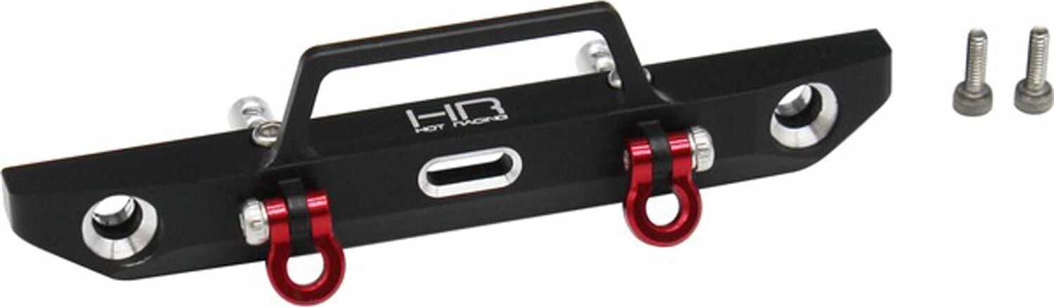 Aluminum Front Bumper Fairlead Light Buckets: SCX24