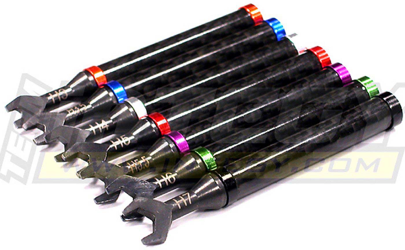 CF 7pc Universal Turnbuckle Wrench Set