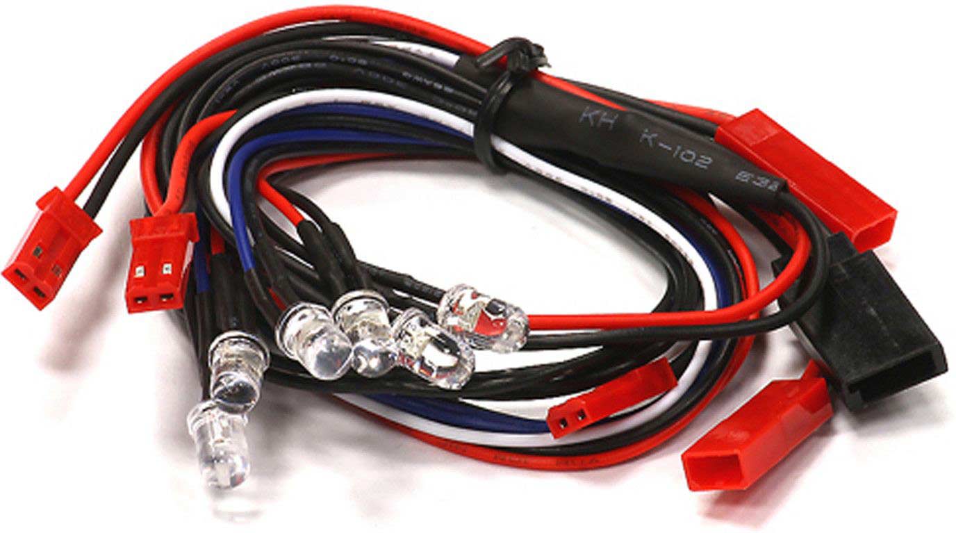 Front Rear LED Light Set w Harness