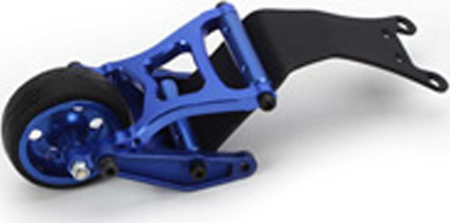 Wheelie Bar, Blue: Traxxas Stampede, Rustler 2WD