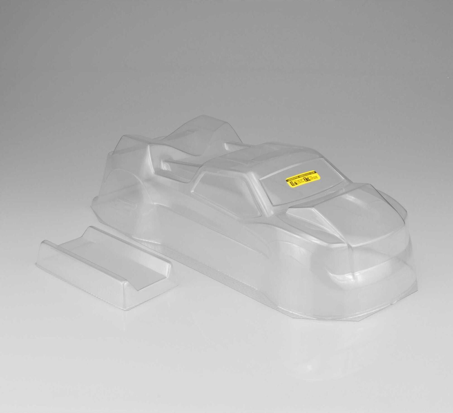 1/10 Finnisher Clear Body with Rear Spoiler: T6.1, YZ-2T