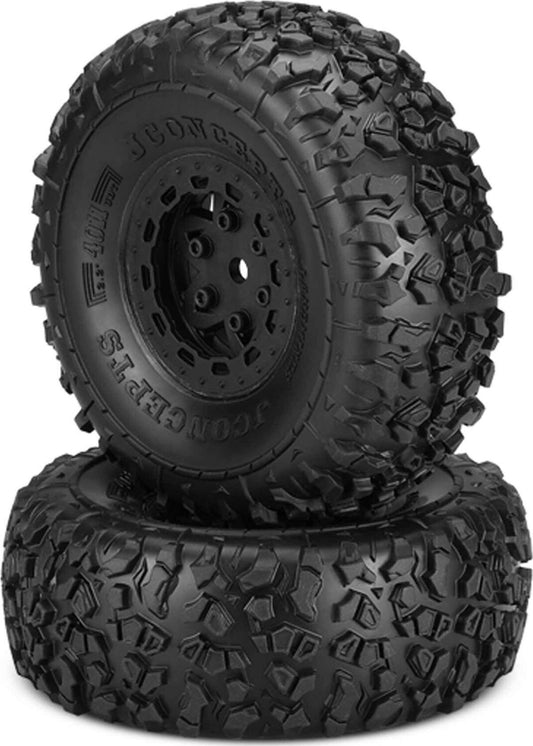 1/7 Traxxas UDR Landmine Tire, Yellow compound, on 3393B wheel (2)