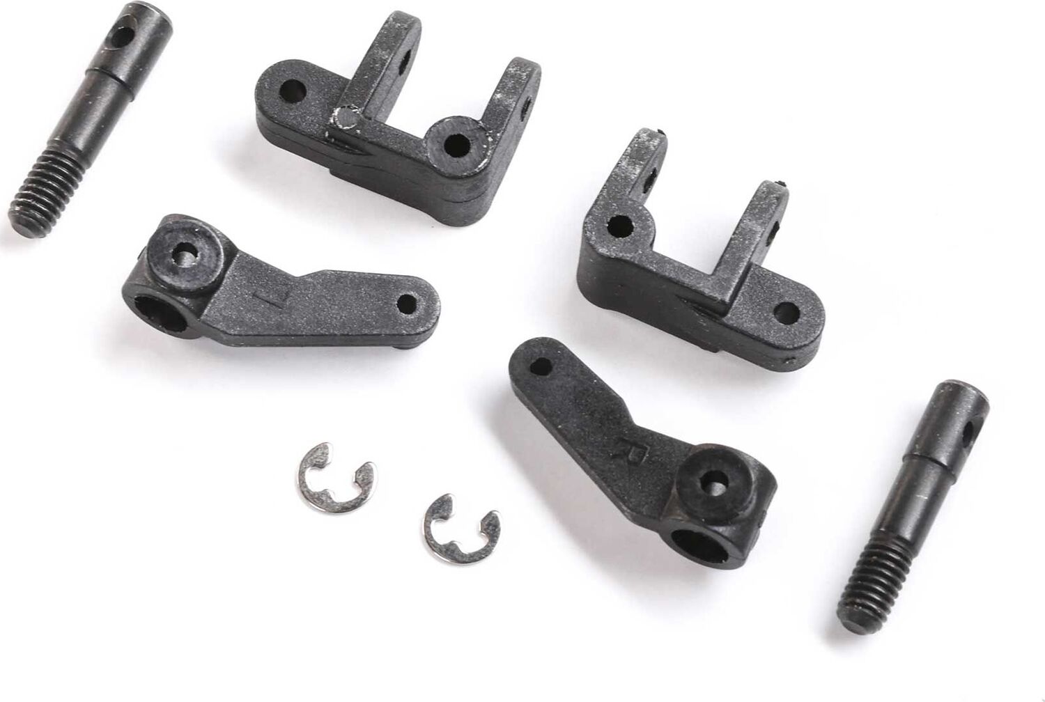 Spindle, Caster Block, Front Axle Set: Mini JRX2
