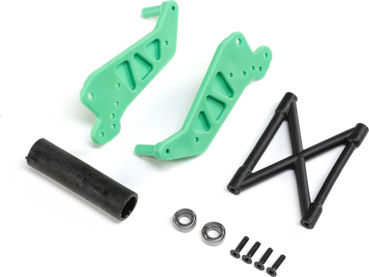 Wheelie Bar Set, Green: LMT