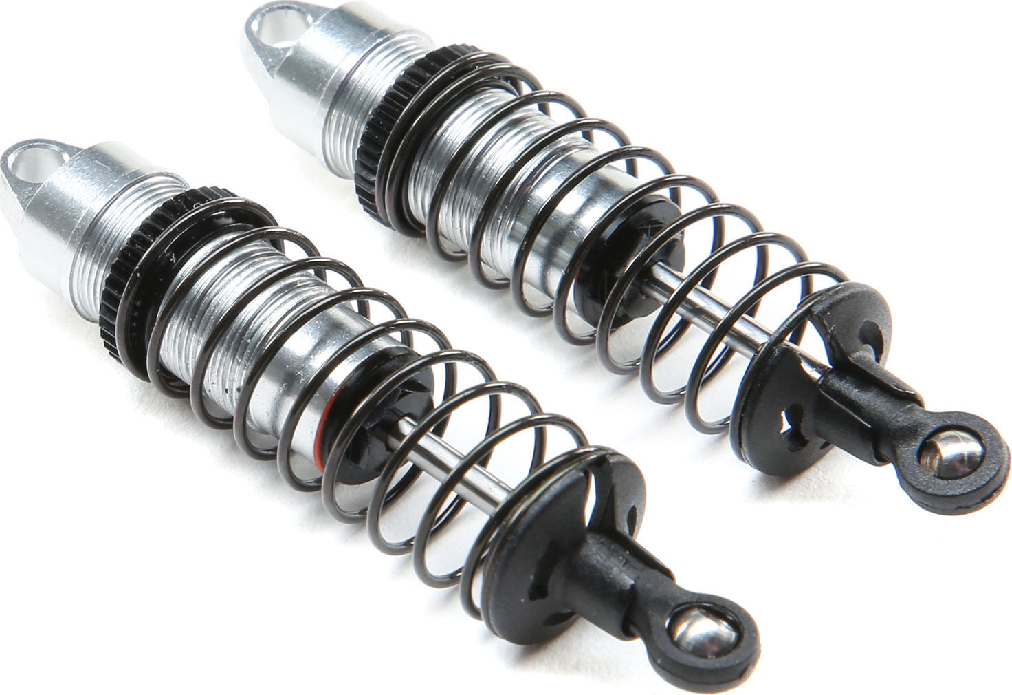 Shock Assembly Front, Aluminum (2): Mini-T 2.0, Mini-B