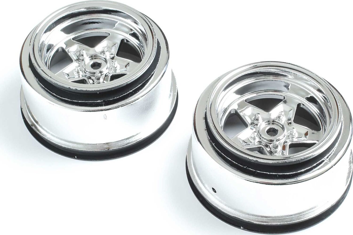 Rear Wheel, Chrome (2): 22S Drag