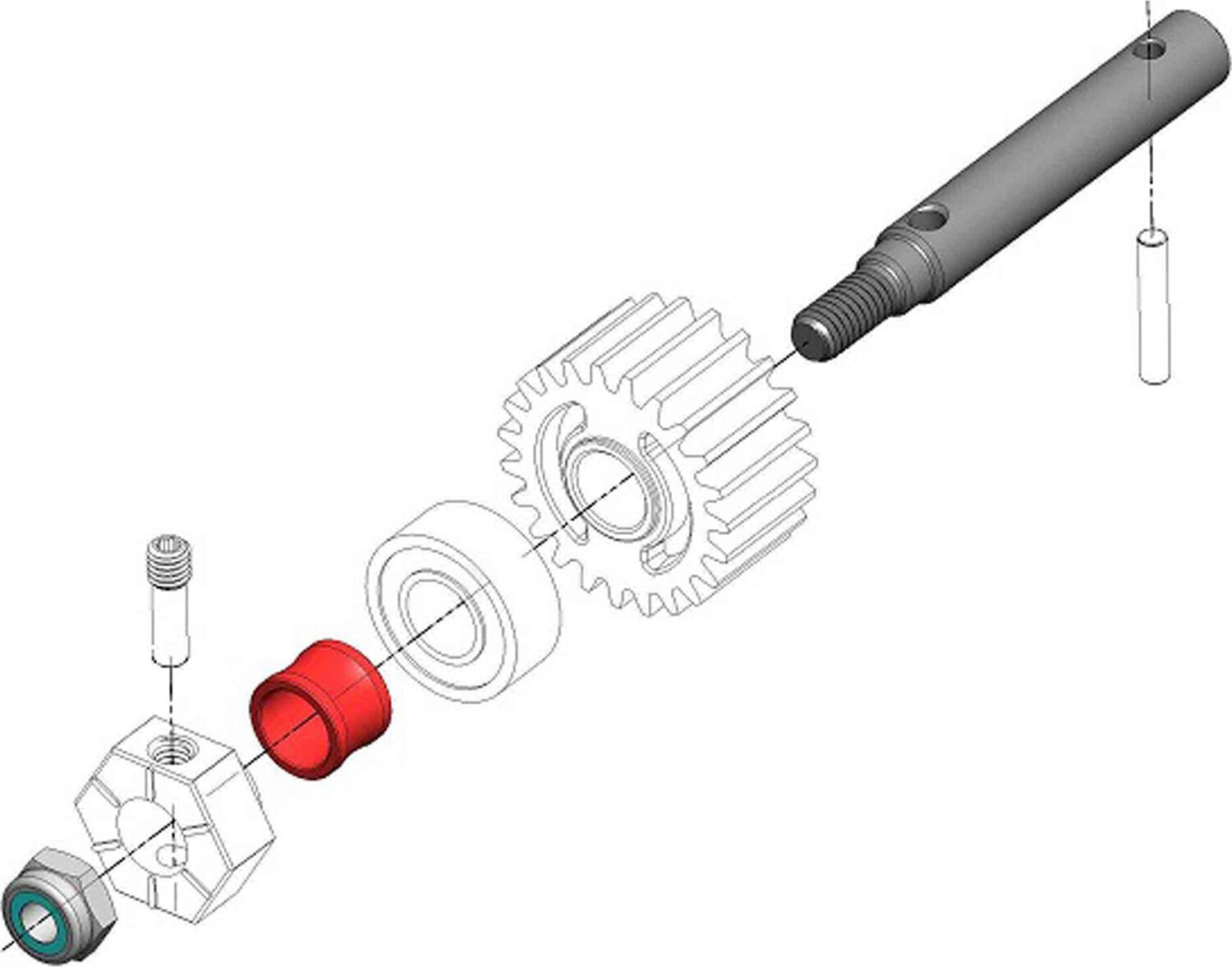 Wide Track Kit 4mm Offset: TRX-4 Bronco Defender