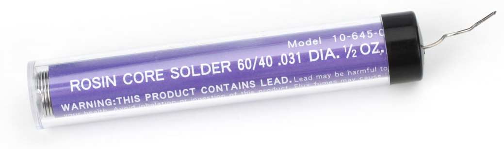 Rosin Core Solder 60/40, 1/2 oz