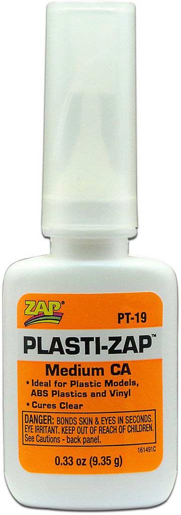 Plasti-Zap Medium CA Glue, 1/3 oz