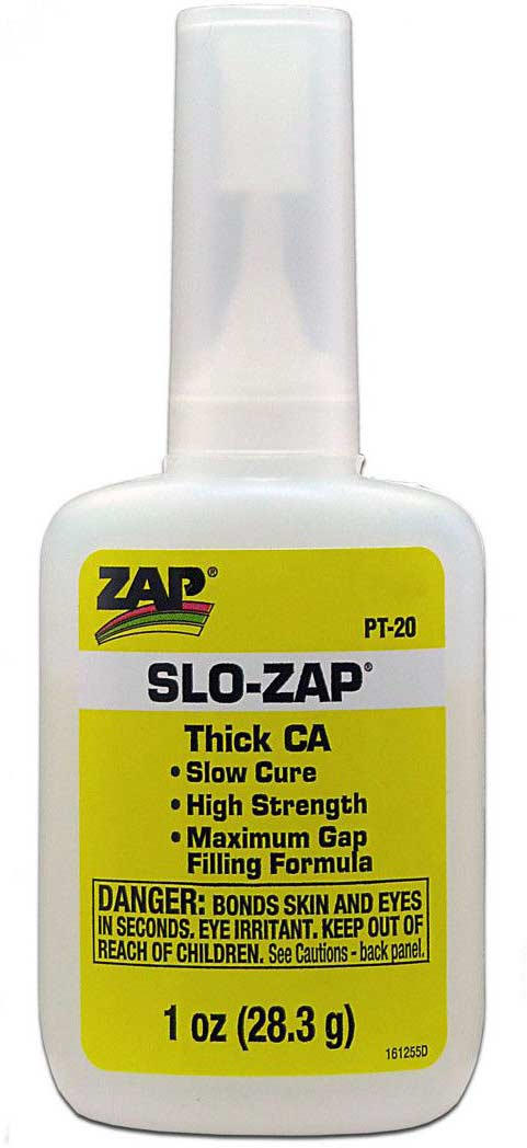 Slo-Zap Thick CA Glue, 1 oz