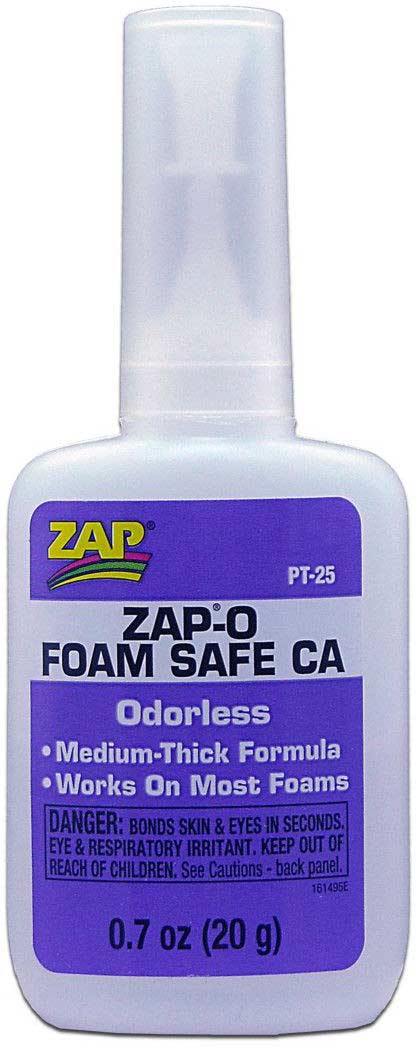 ZAP-O Foam Safe CA Glue, .7 oz