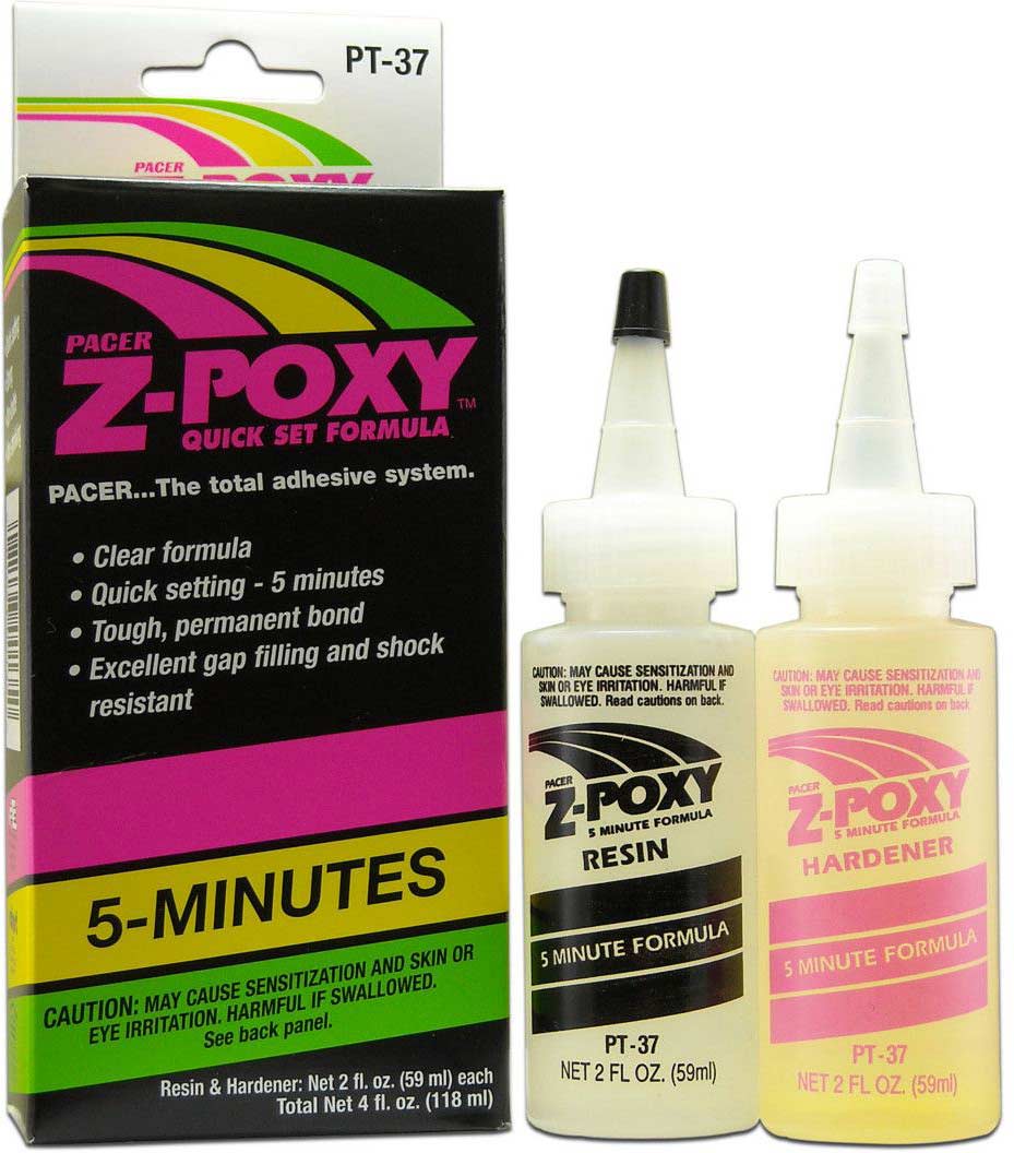 Z-Poxy 5 Minute Epoxy, 4 oz