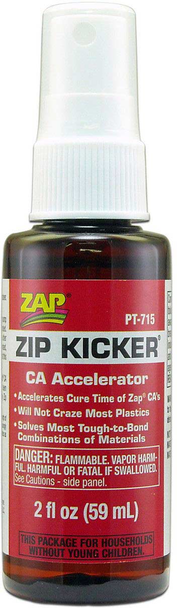 Zip-Kicker Spray CA Accelerator, 2 oz