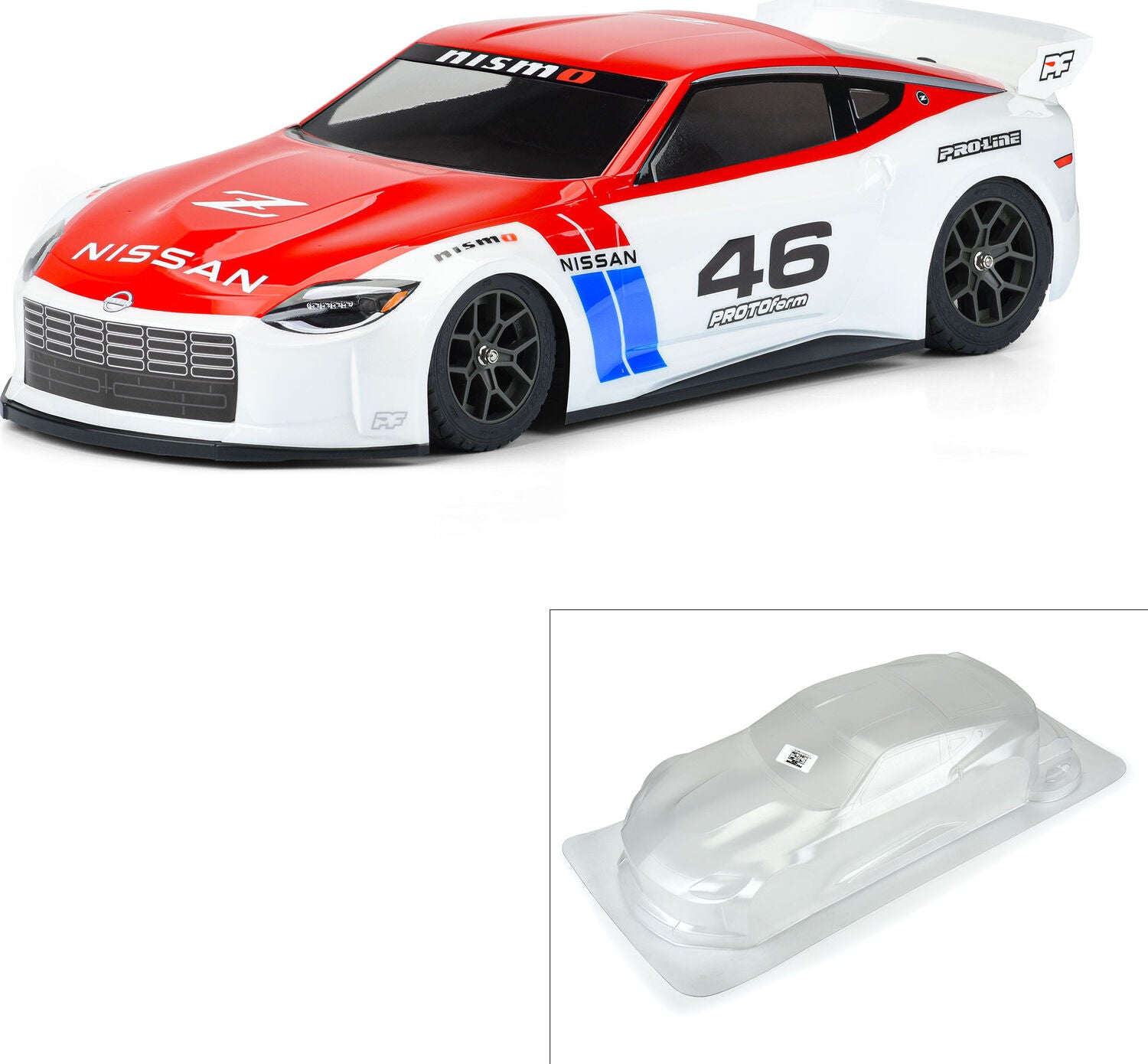 1/8 2023 Nissan Z Clear Body: Vendetta