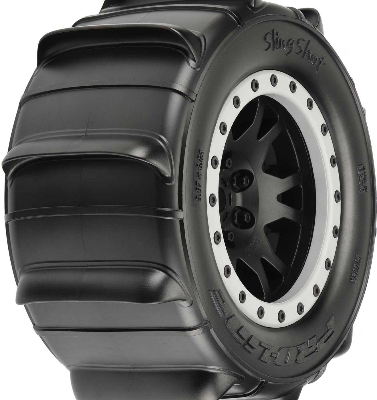 Fr R Sling Shot 4.3 X-MAXX MTD Impulse Blk Gry