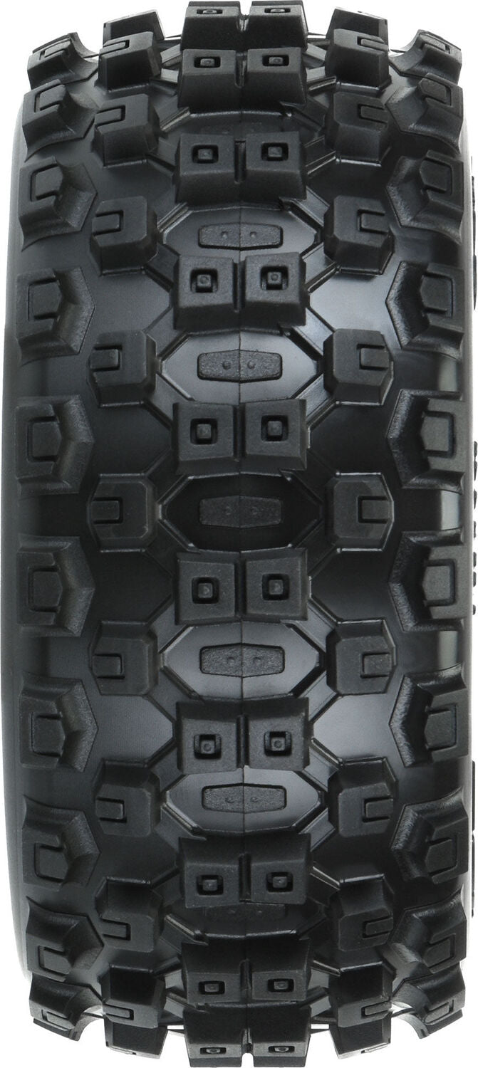 1/10 Badlands MX M2 Fr/Rr 2.2"/3.0" SC Mounted 12mm Blk Raid (2)