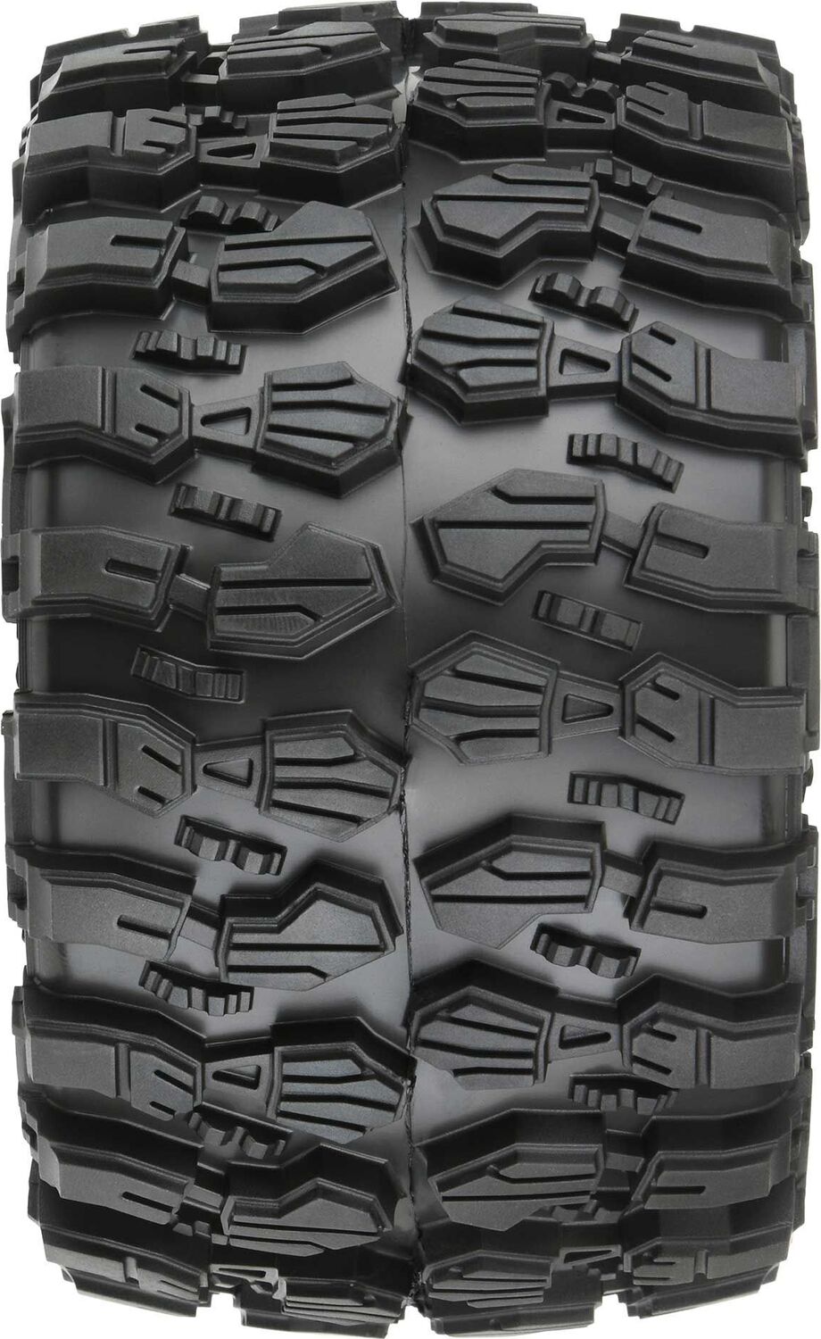 1/10 Hyrax Front/Rear 2.8" MT Tires Mounted 12mm Black Raid (2)