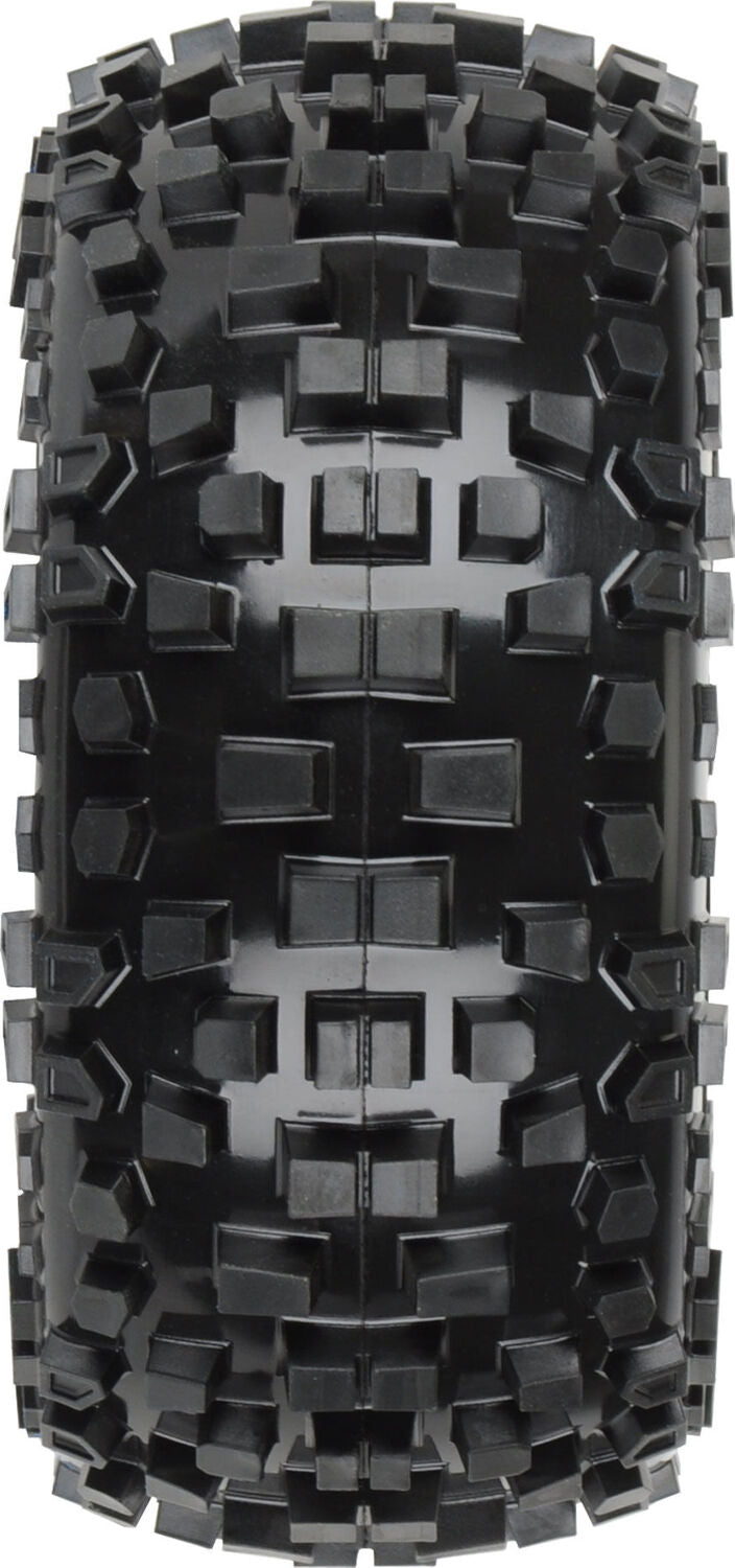 1/10 Badlands Front/Rear 2.2"/3.0" SC Mounted 12mm Black Raid (2)