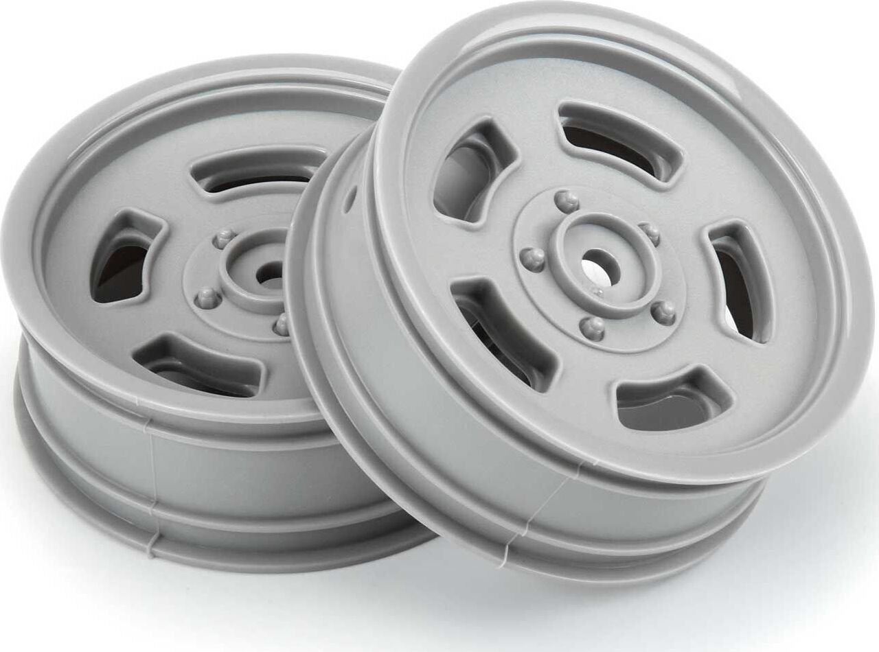 1/10 Slot Mag Drag Spec Front 2.2" 12mm Drag Wheels (2) Gray