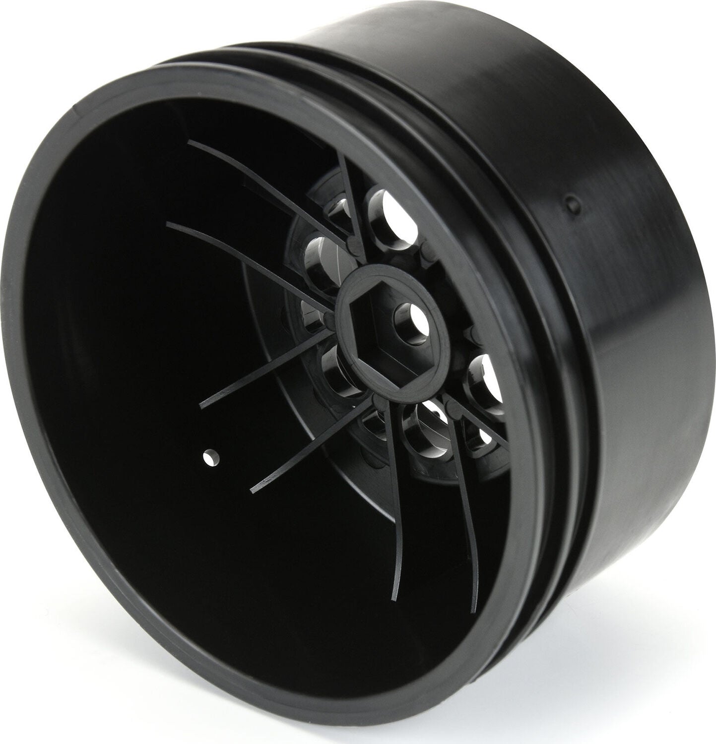 1/10 Showtime+ Wide Rear 2.2"/3.0" 12mm Drag Wheels (2) Black