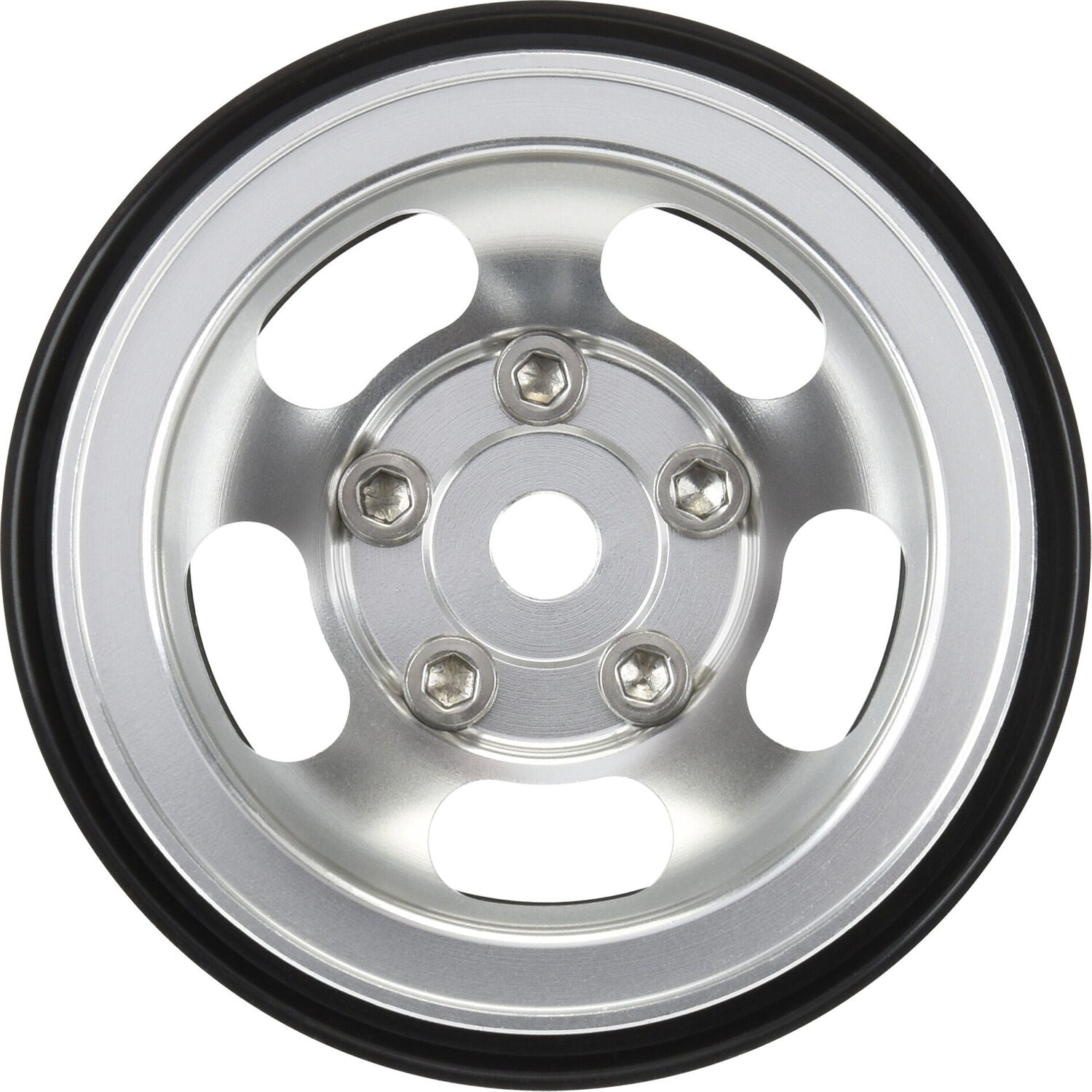 1/10 Slot Mag Aluminum Front/Rear 1.55" 12mm Rock Crawler Wheels (2)