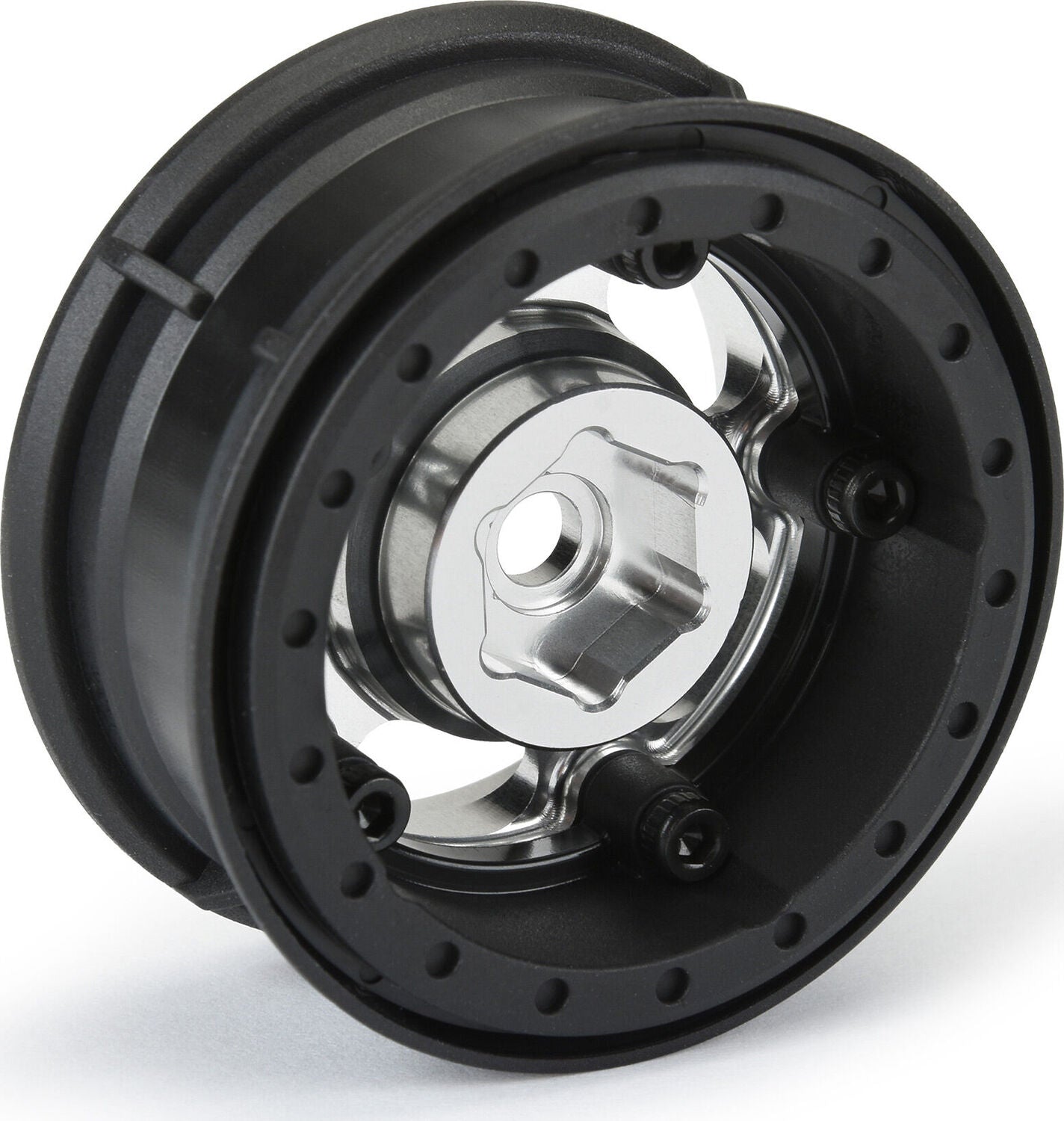 1/10 Slot Mag Aluminum Front/Rear 1.55" 12mm Rock Crawler Wheels (2)