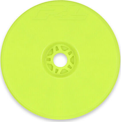 1/8 Velocity Front/Rear 4.0" 17mm Truggy Wheels (4) Yellow