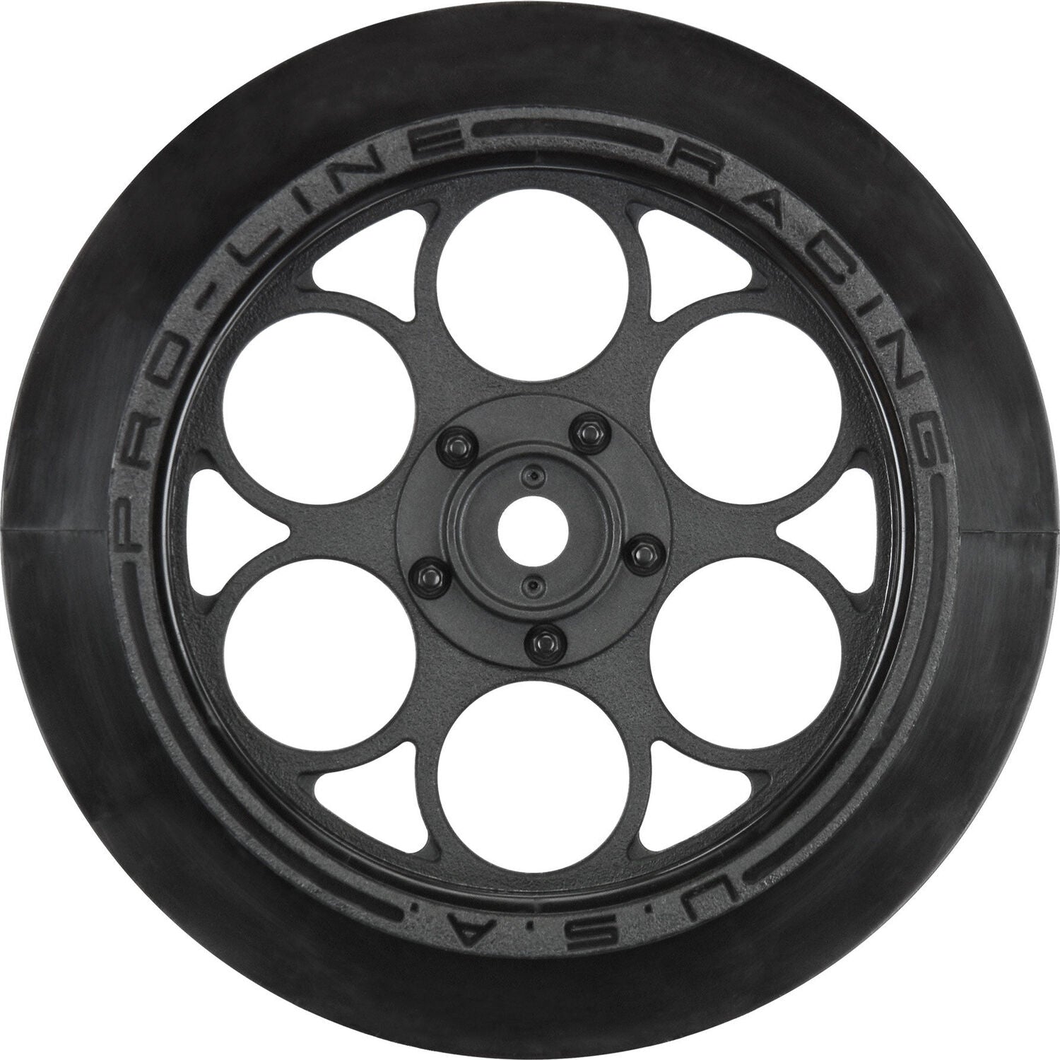 1/10 Showtime Front Runner Front 2.2"/2.7" 12mm Drag Wheels (2) Black