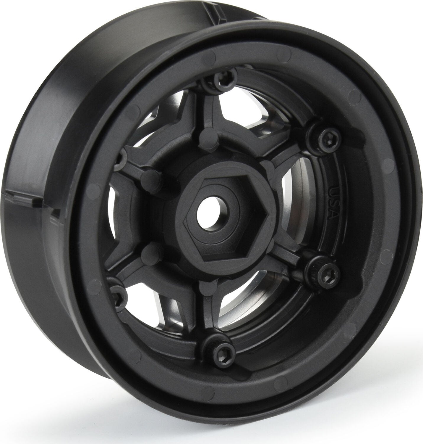 1/10 Holcomb Aluminum Front/Rear 1.9" 12mm Crawler Wheels (2)