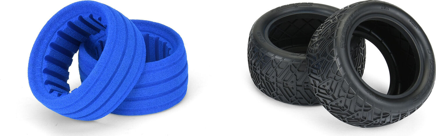 1/10 Resistor MC Rear 2.2" Off-Road Buggy Tires (2)