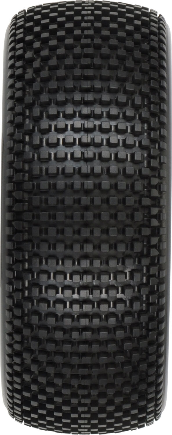 1/8 Blockade S3 Front/Rear Buggy Tires Mounted 17mm White (2)