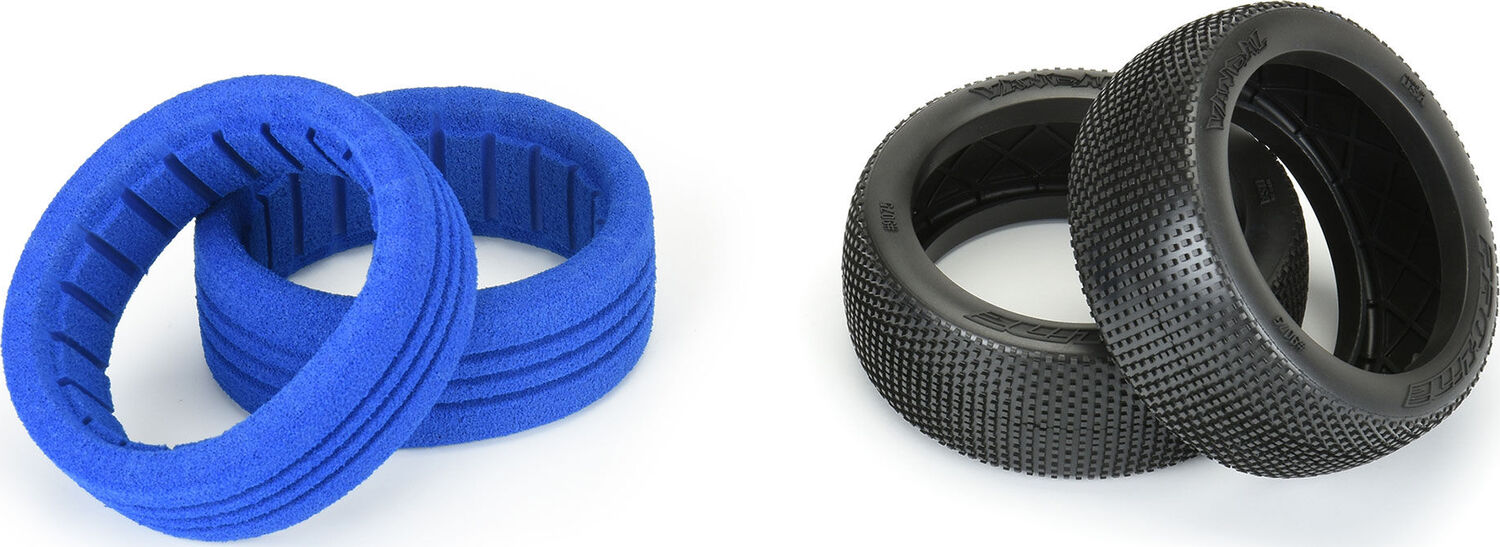 1/8 Vandal M4 Front/Rear Off-Road Buggy Tires (2)