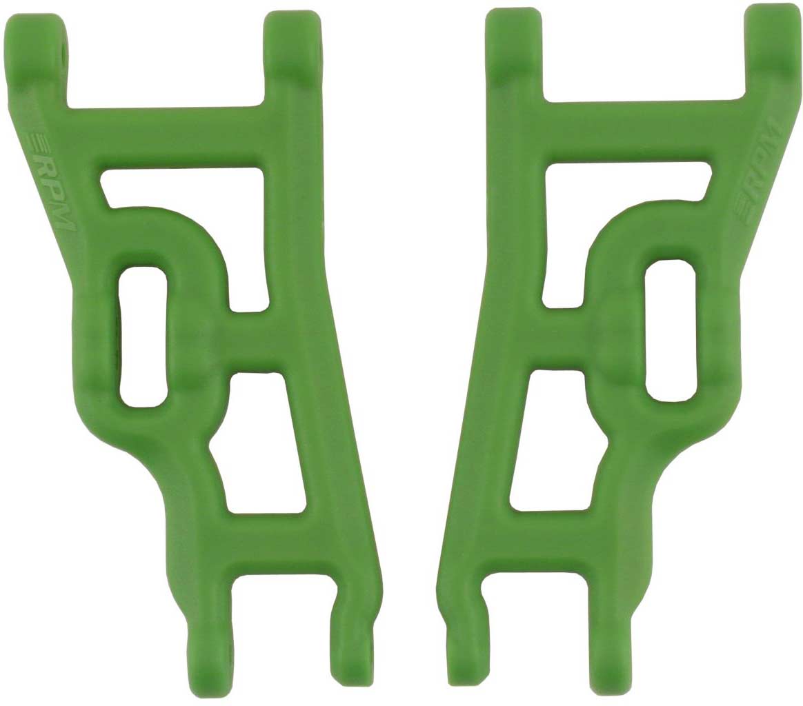 Front A-Arms, Green: Elec Rustler,Stampede,SLH 2WD