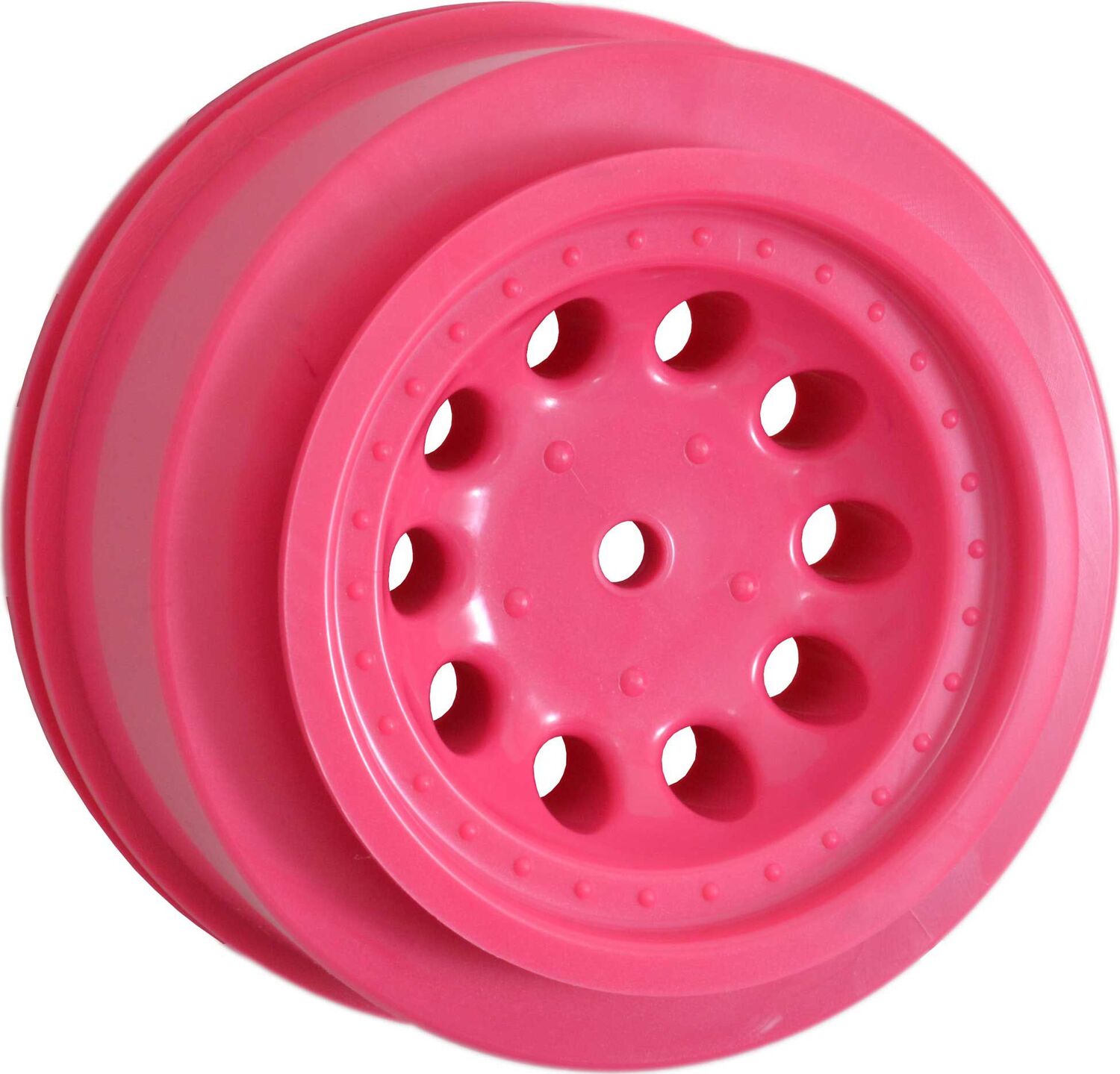 1/10 Revolver Front Short Course 2.2/3.0 Wheels, 12mm Hex, Pink (2): Slash 2WD