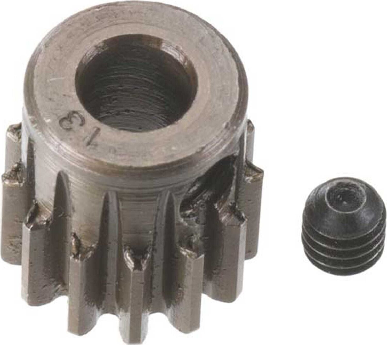 Extra Hard 5mm Bore .8 Module (31.75P) Pinion, 13T