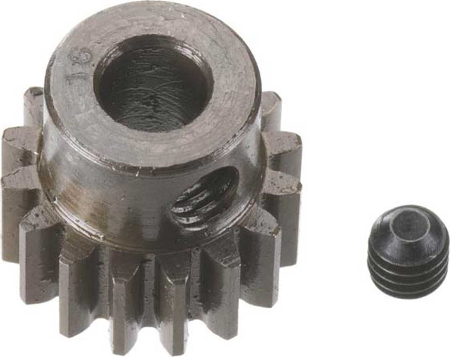 Extra Hard 5mm Bore .8 Module (31.75P) Pinion, 16T