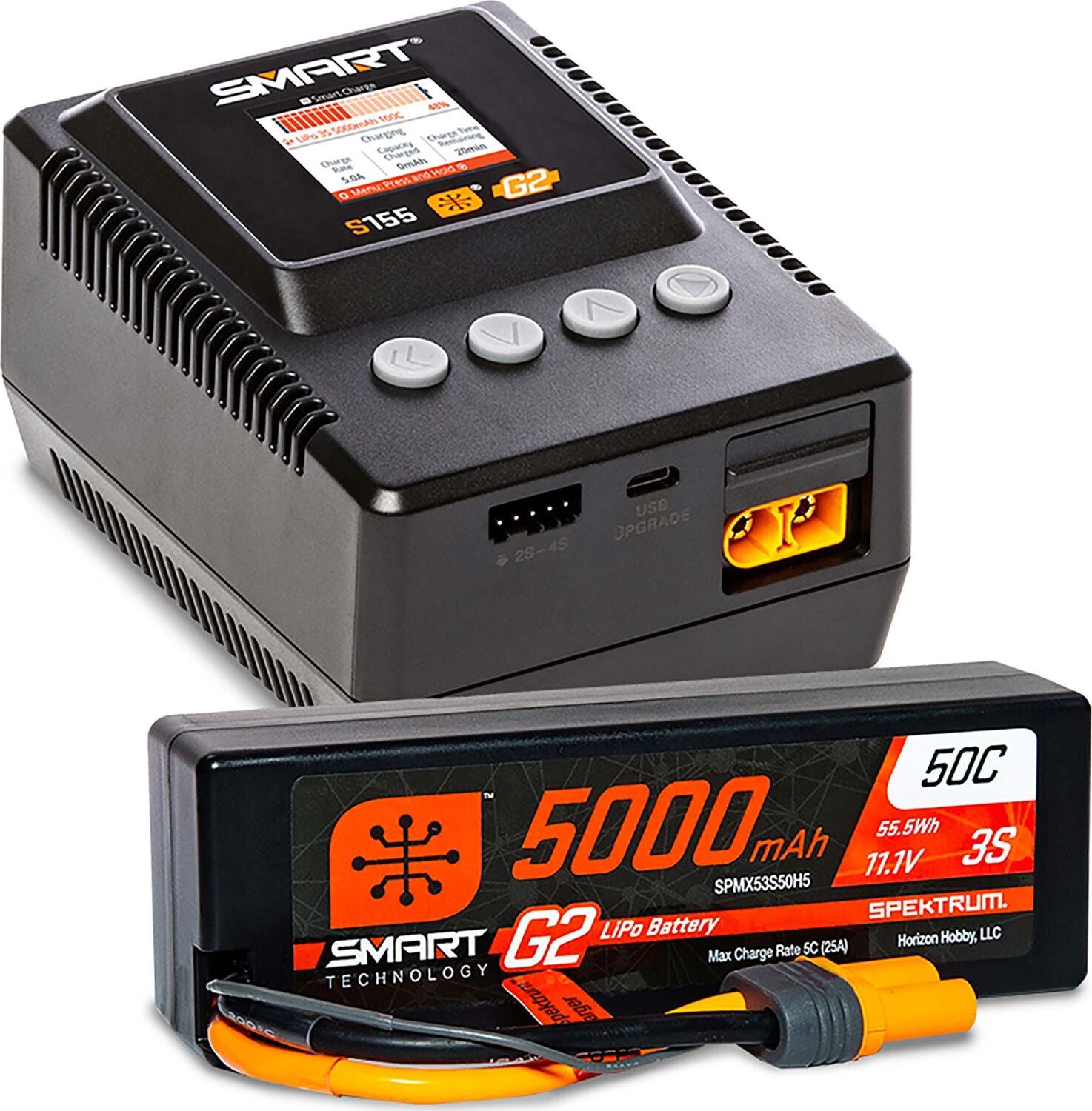 Smart Powerstage Surface Bundle: 5000mAh 3S LiPo Battery / S155 Charger