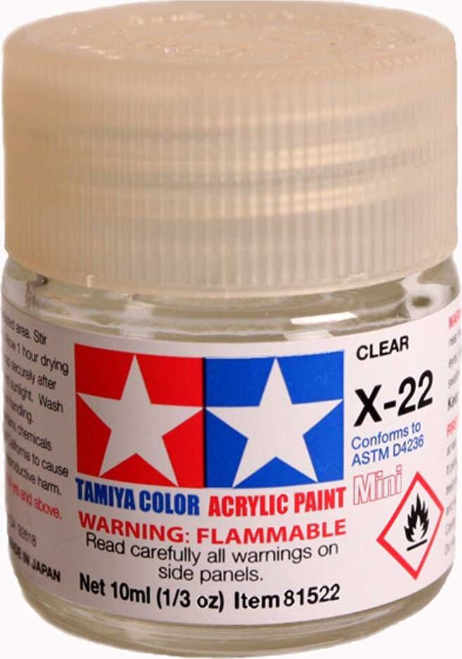 Acrylic Mini X22, Clear