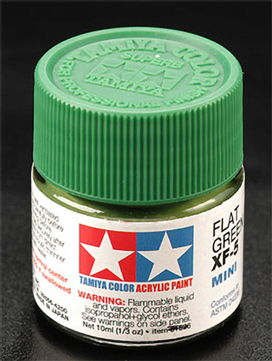 Acrylic Mini XF5, Flat Green