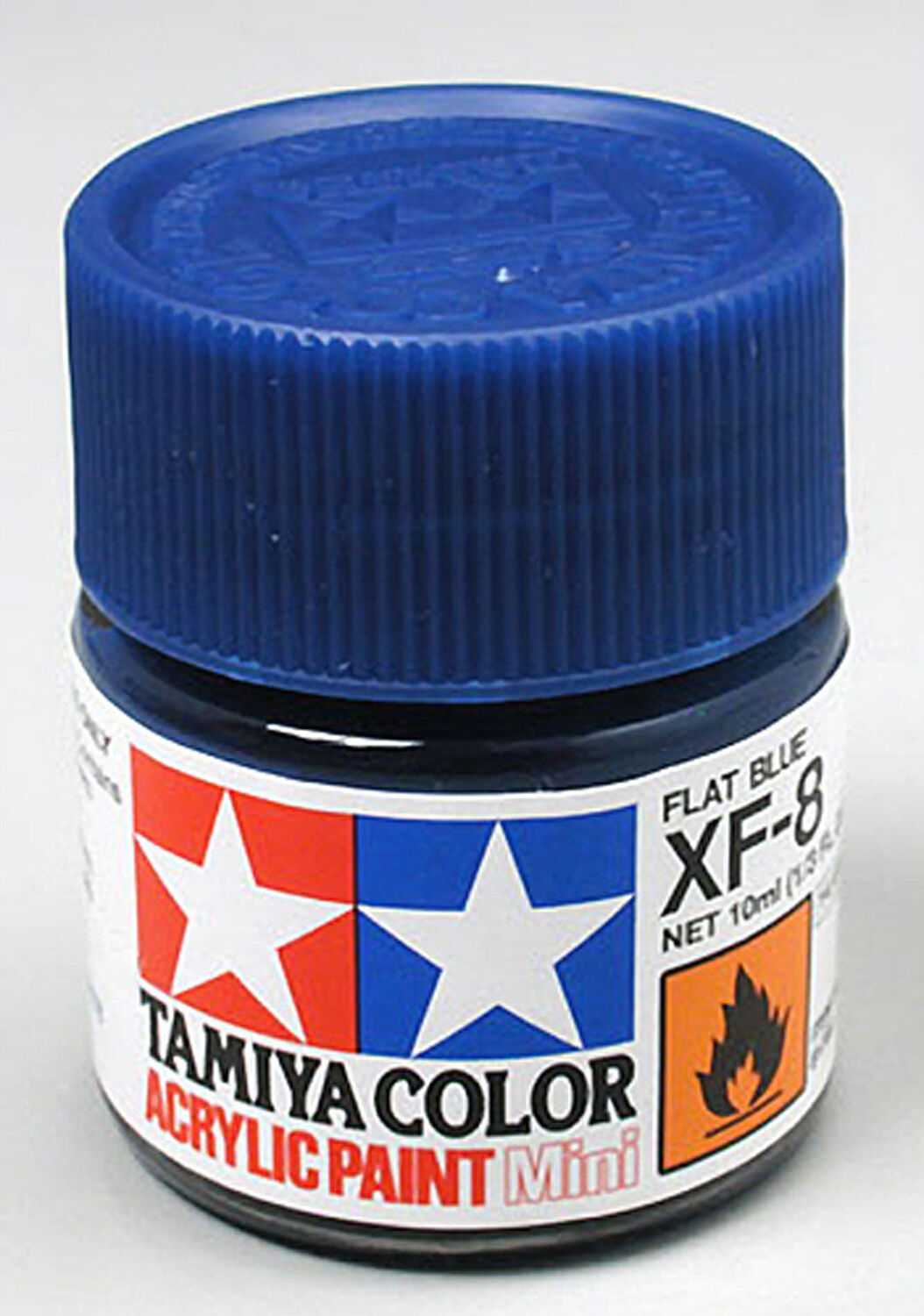 Acrylic Mini XF8, Flat Blue