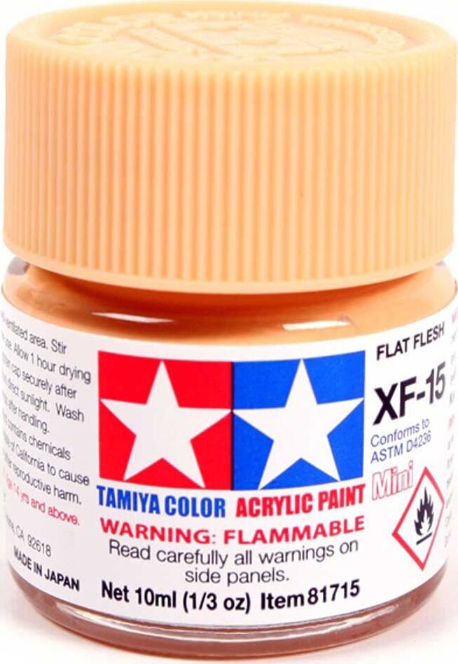Acrylic Mini XF15, Flat Flesh
