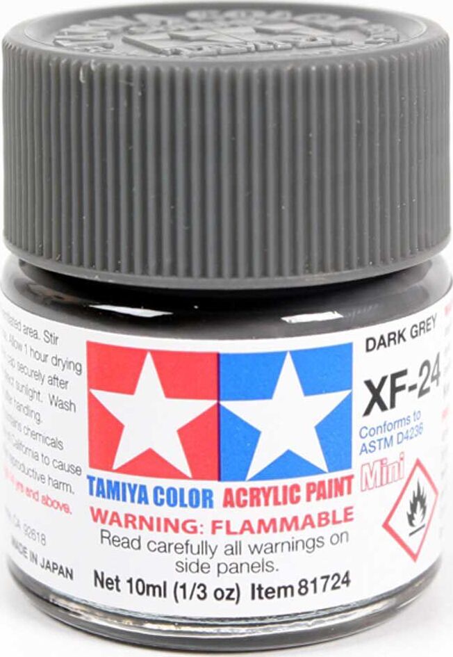 Acrylic Mini XF24, Dark Grey