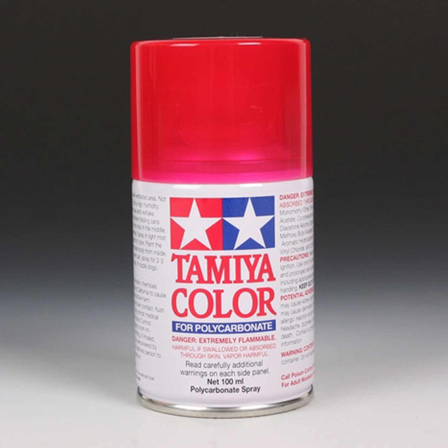 Polycarbonate PS-37 Translucent Red, Spray 100 ml