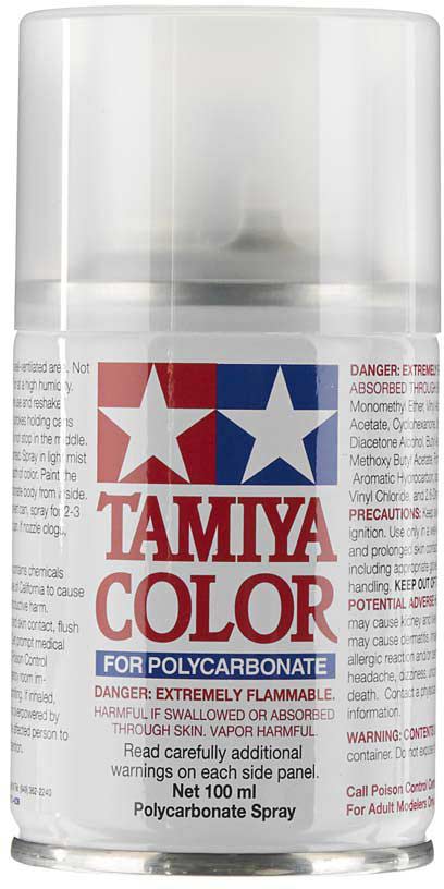 Polycarbonate PS-55 Flat Clear, Spray 100 ml