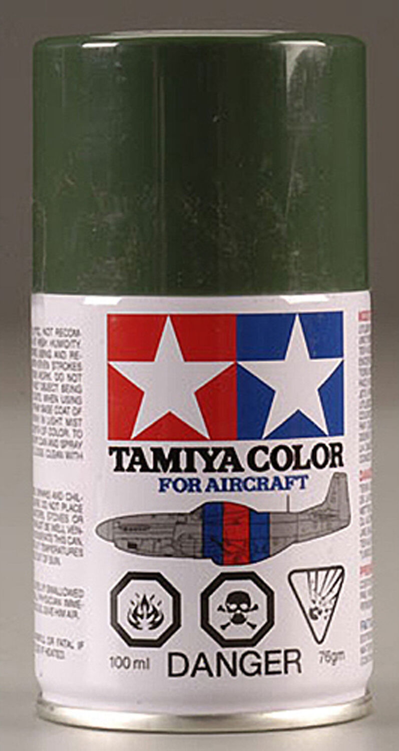 Aircraft Spray Paint AS-17 Dark Green (IJA) 100ml