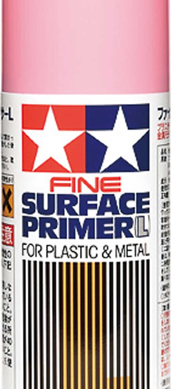 Spray, Fine Surface Primer, L. Pink, 180ml