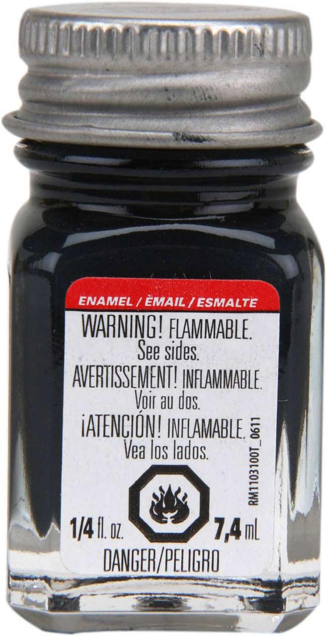 Enamel 1/4oz, Gun Metal