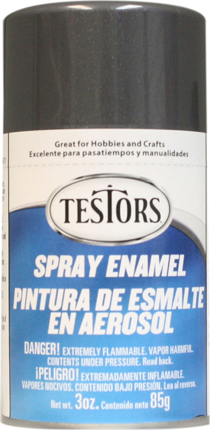Spray 3 oz Graphite Gray Metallc Enamel