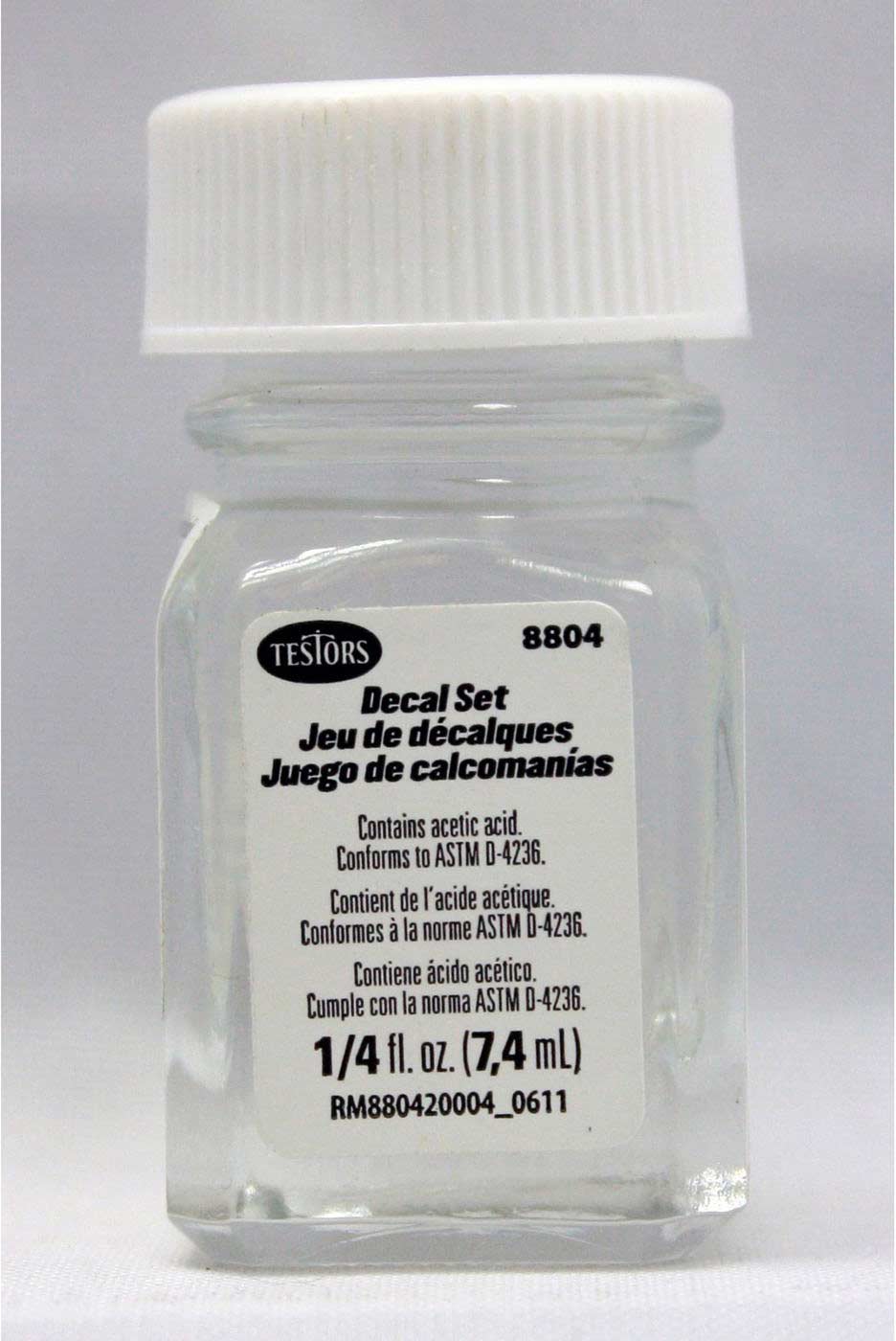 Enamel 1/4 oz Decal Setting Solution